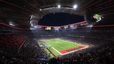 Blick in die Arena. (Foto: Sven Hoppe/dpa)