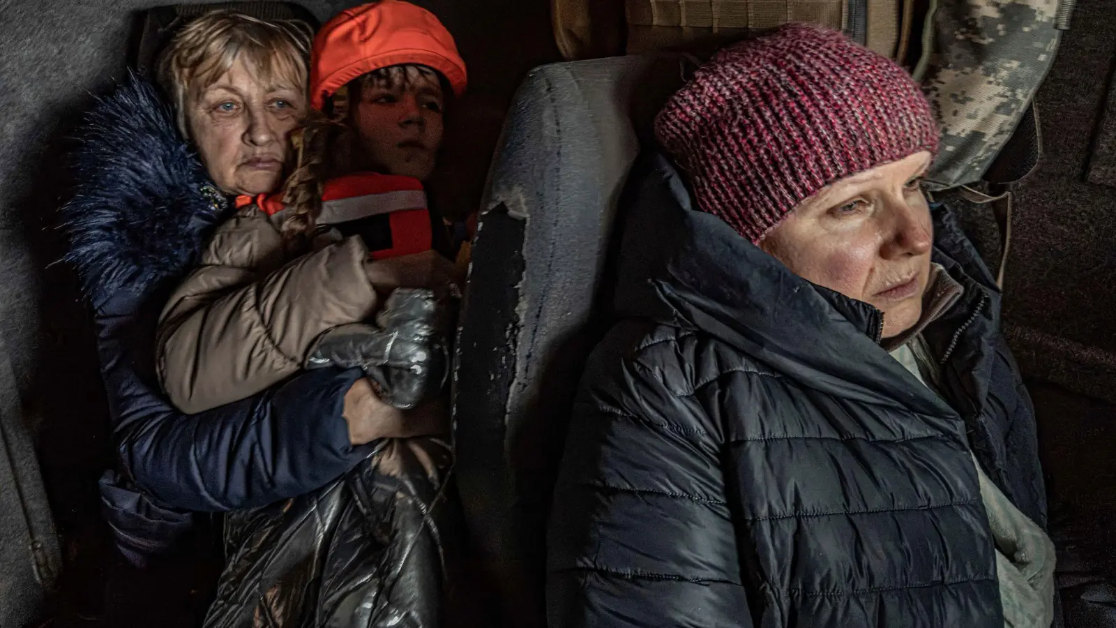 Evakuierung in der Region Donezk geht weiter. (Archivbild) (Foto: Anton Shtuka/AP/dpa)