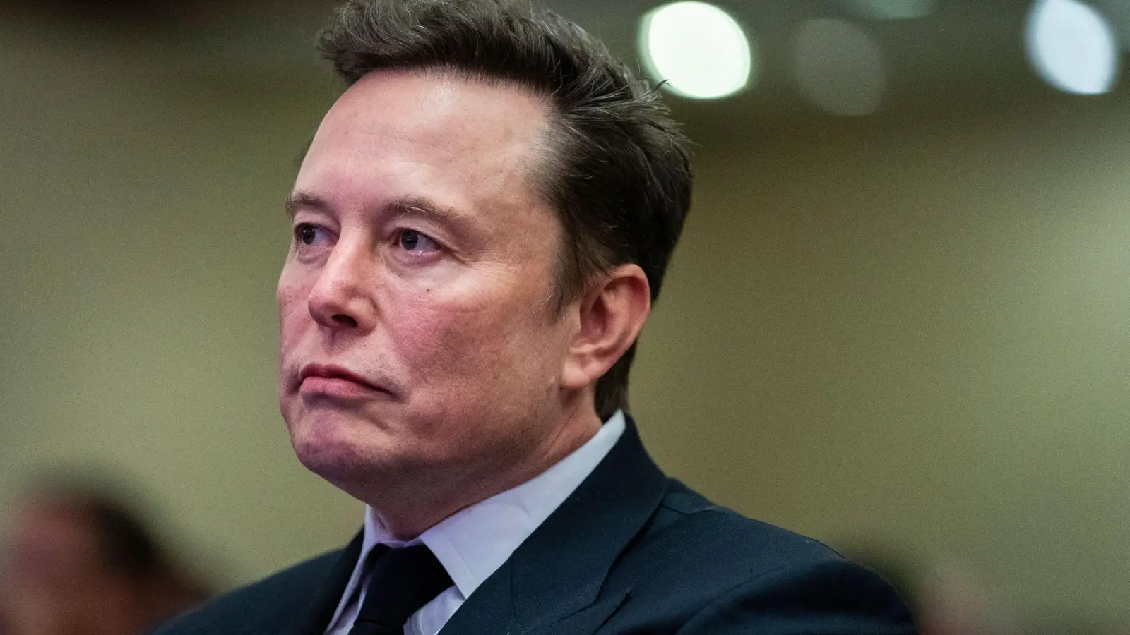 Musk fordert die Auflösung des britischen Parlaments. (Foto: Allison Robbert/AFP Pool via AP/dpa)