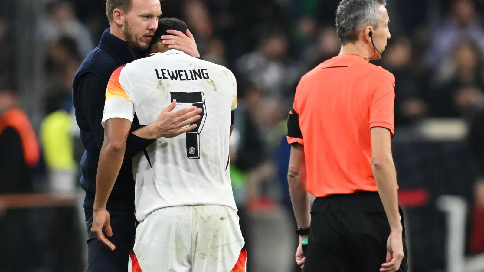 Mann des Spiels gegen die Niederlande: Jamie Leweling. (Foto: Sven Hoppe/dpa)