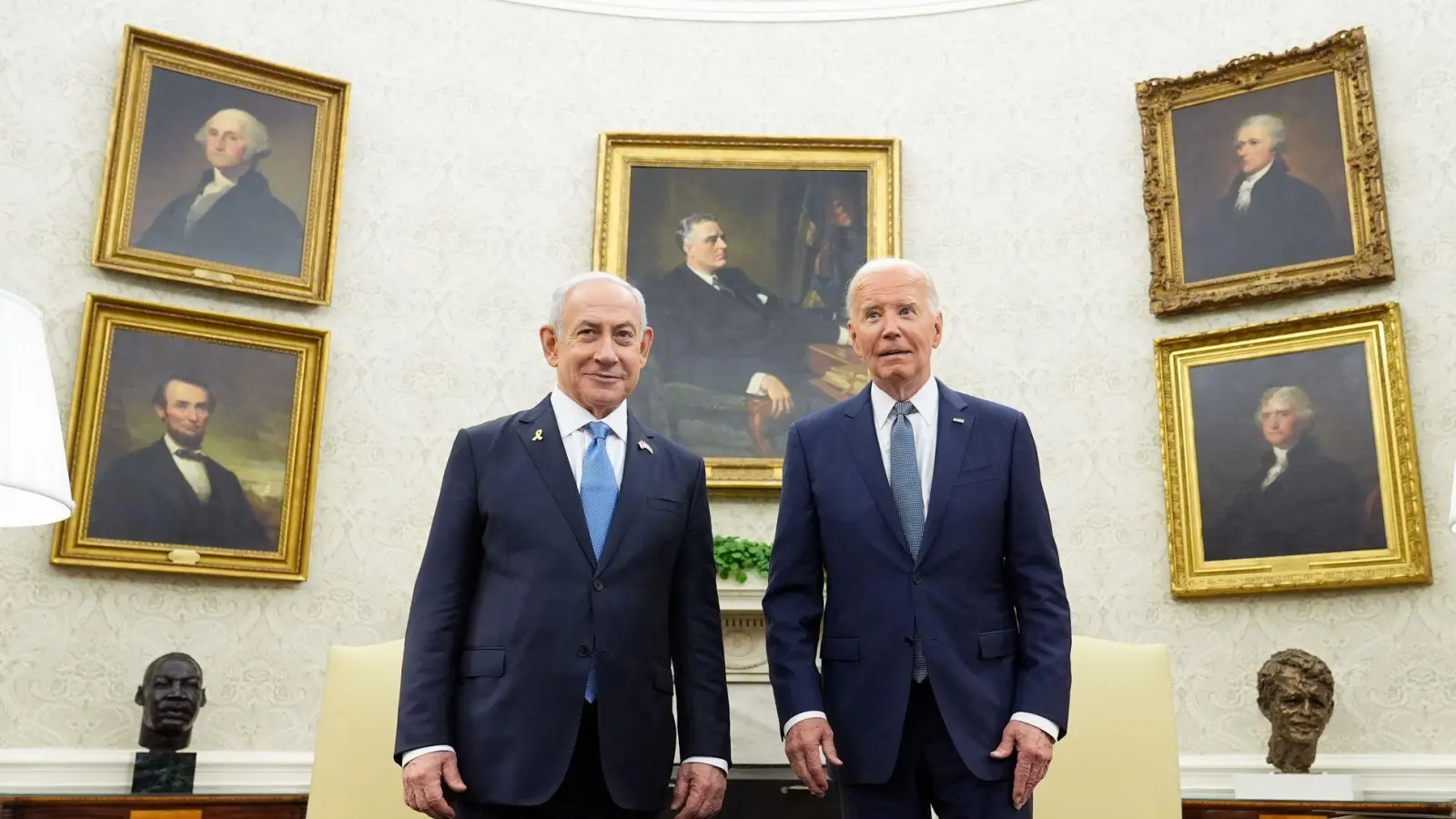 Biden: „Wir haben eine Menge zu besprechen.“  (Foto: Susan Walsh/AP/dpa)