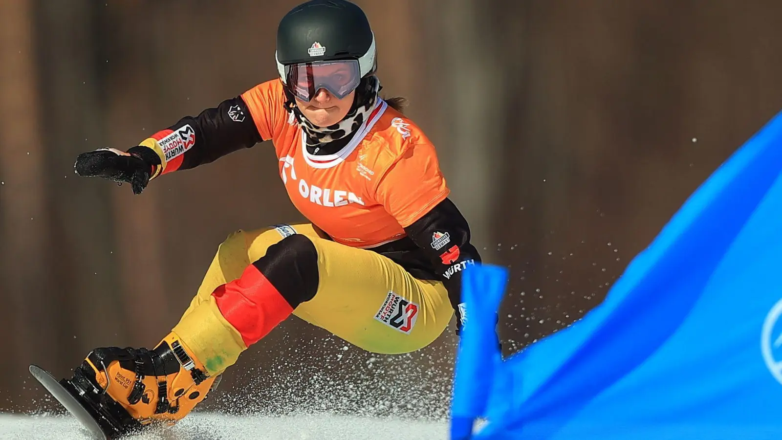 Für Ramona Hofmeister läuft es aktuell noch nicht im Weltcup. (Foto: Lukasz Gagulski/PAP/dpa)