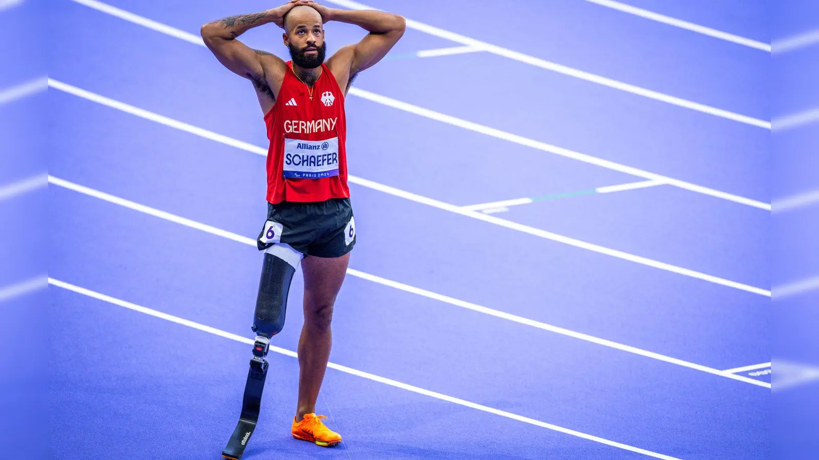 Leon Schäfer verpasste eine Medaille. (Foto: Jens Büttner/dpa)