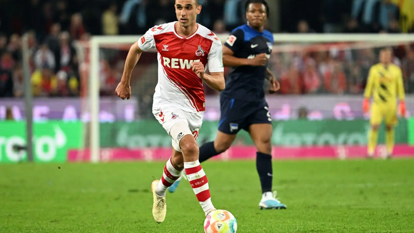 Ellyes Skhiri verlässt nach vier Jahren den 1. FC Köln. (Foto: Federico Gambarini/dpa)