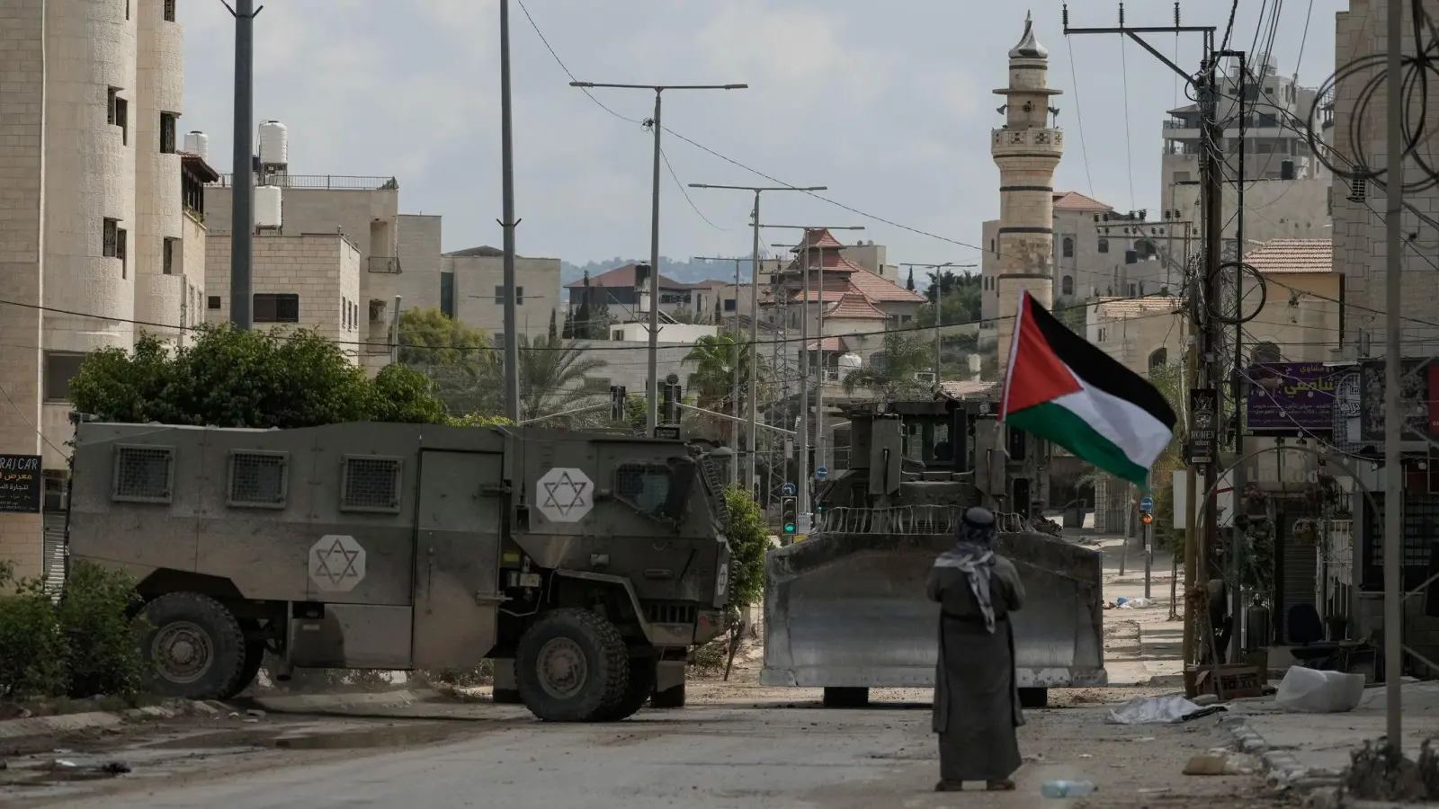 Das israelische Militär macht häufiger Razzien in Tulkarm. (Foto: Majdi Mohammed/AP)