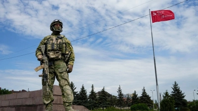 Ein russischer Soldat in der Region Cherson (Symbolbild). (Foto: AP/dpa)