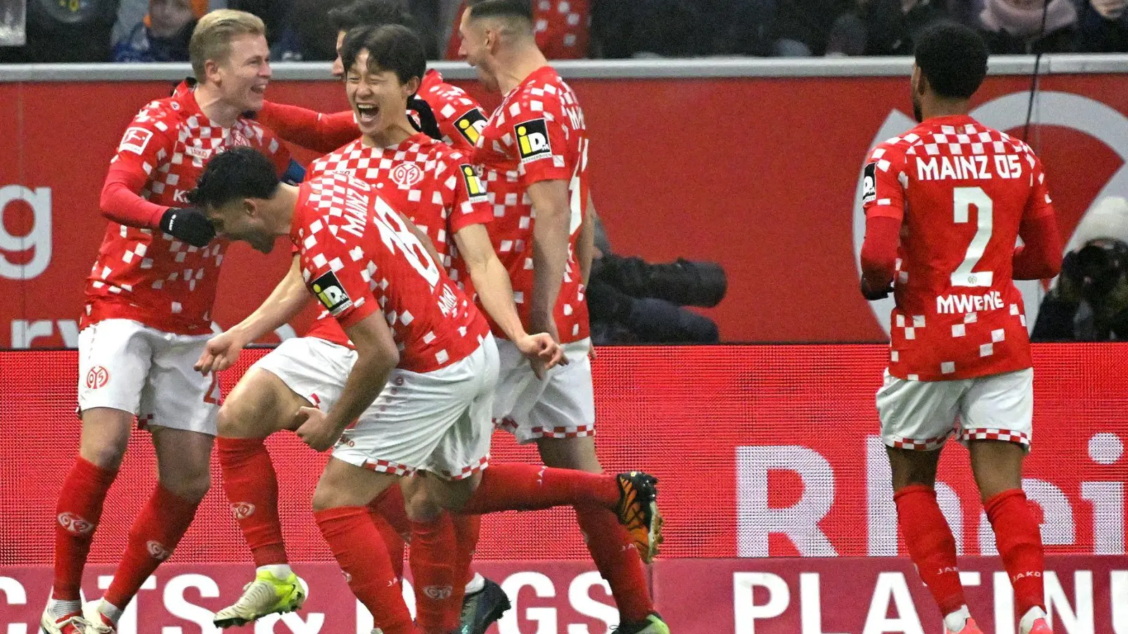 Der FSV Mainz 05 zeigte gegen die TSG 1899 Hoffenheim eine starke Leistung. (Foto: Torsten Silz/dpa)