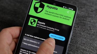 Hypatia gibt es nur bei F-Droid. Die entsprechende Store-App muss vorher installiert werden. (Foto: Laura Ludwig/dpa-tmn)