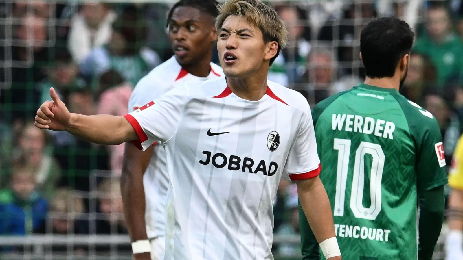 Ritsu Doan bleibt erst einmal beim SC Freiburg. (Foto: Carmen Jaspersen/dpa)