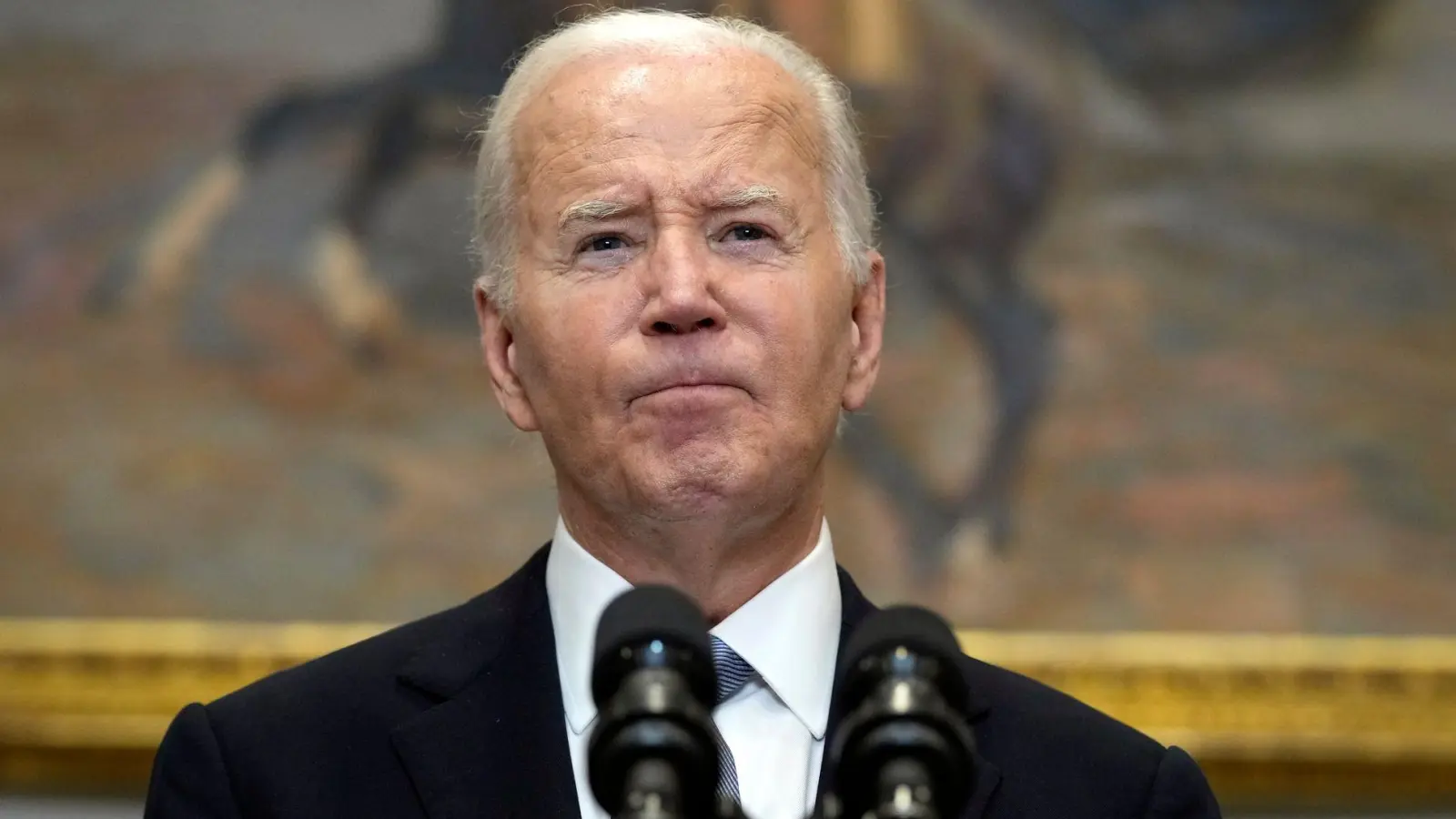 Für seine Entscheidung, sich aus dem US-Präsidentschaftsrennen zurückzuziehen, erntet Biden Respekt. (Archivbild) (Foto: Susan Walsh/AP/dpa)