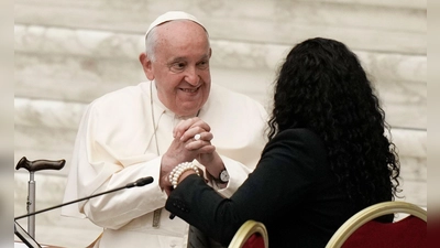 Papst Frannziskus lehnt eine Weihe von Diakoninnen ab. (Foto: Andrew Medichini/AP/dpa)