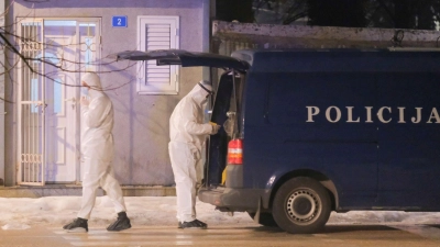 In Montenegro erschoss ein 45-jähriger Mann zwölf Menschen und anschließend sich selbst. (Foto: Risto Bozovic/AP/dpa)