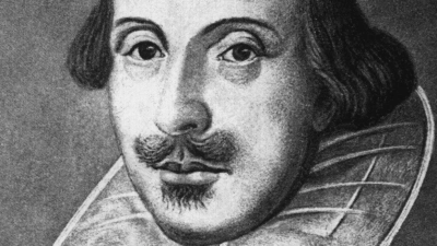 William Shakespeare gehört bis heute zu den literarischen Helden Englands. (Foto: DB/dpa)