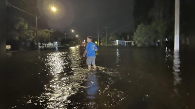 Überschwemmungen an der Westküste Floridas (Foto: Tampa Bay Times/Tampa Bay Times/ZUMA Press Wire/dpa)