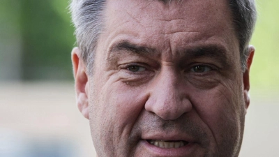 Markus Söder (CSU), Ministerpräsident von Bayern, spricht. (Foto: Hannes P Albert/dpa/Archivbild)