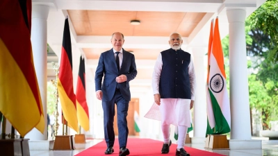 Scholz besucht Indien bereits zum dritten Mal in seiner knapp dreijährigen Amtszeit. (Foto: Marvin Ibo Güngör/Bundesregierung/dpa)