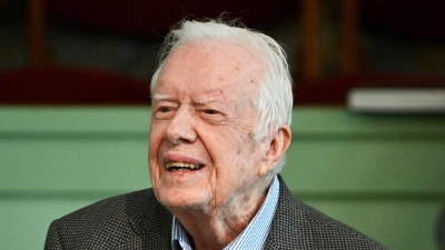 Jimmy Carter hat sich auch nach seiner Zeit als Ex-Präsident verdient gemacht. (Archivbild) (Foto: John Amis/AP/dpa)