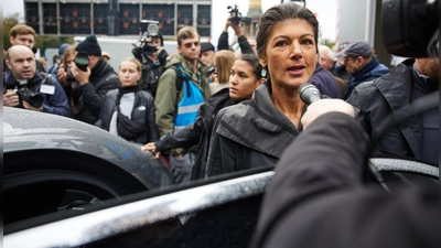 BSW-Vorsitzende Sahra Wagenknecht forderte Gespräche mit Russland über ein Ende des Krieges in der Ukraine (Foto: Jörg Carstensen/dpa)