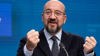 Charles Michel will bei den Europawahlen im Juni 2024 kandidieren. (Foto: Virginia Mayo/AP/dpa)