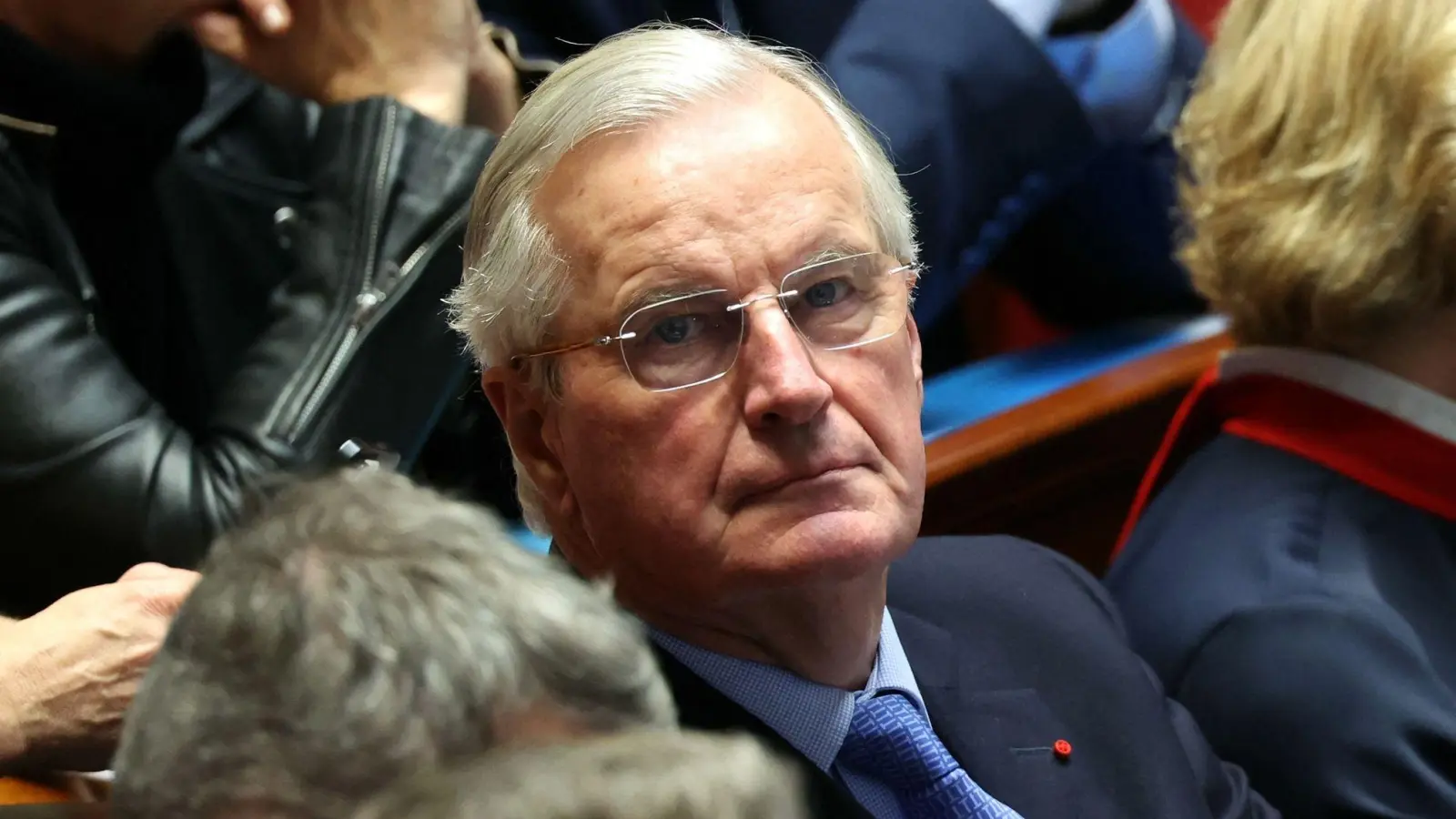 Premier Barnier ist an der ersten großen Hürde, dem Haushalt 2025, gescheitert. (Foto: Alain Jocard/AFP/dpa)