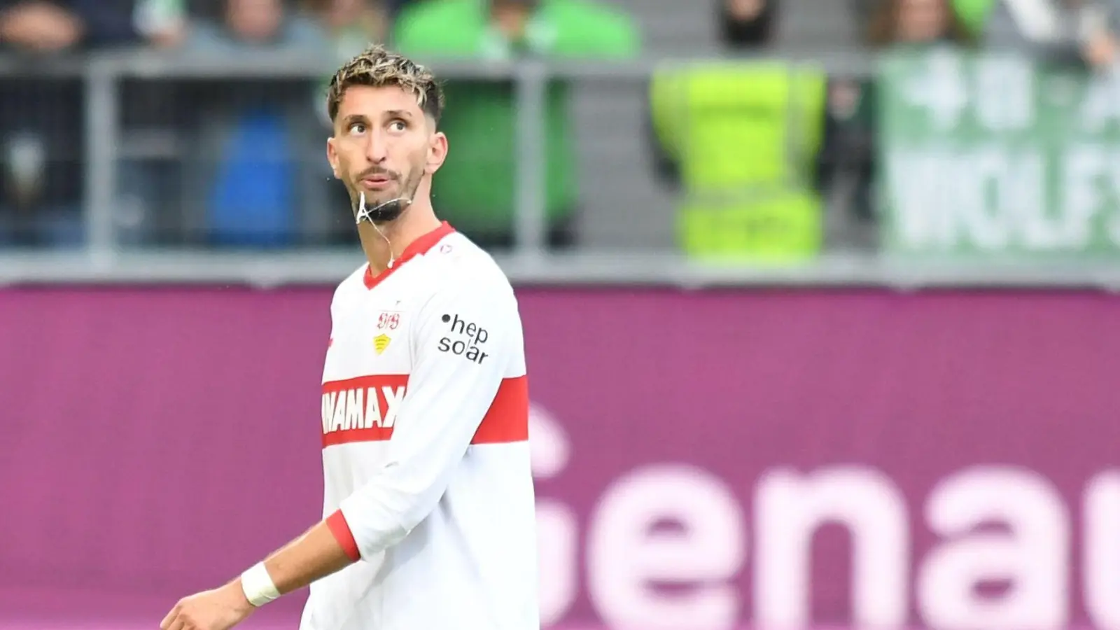 Der Einspruch des VfB Stuttgart hat sich gelohnt: Atakan Karazor ist nicht gesperrt. (Foto: Swen Pförtner/dpa)