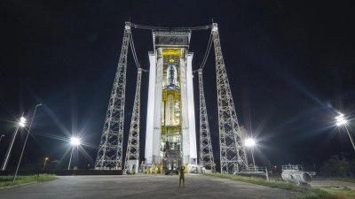 Noch kann die Vega C nicht erneut ins All fliegen. (Archivbild) (Foto: M. Pédoussaut/Esa/dpa)