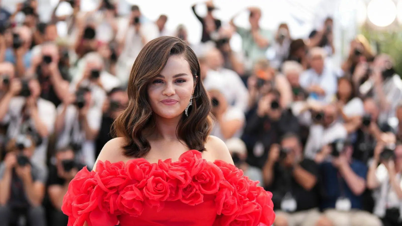 Selena Gomez bei der Premiere von „Emilia Pérez“. (Foto: Scott A Garfitt/Invision/dpa)