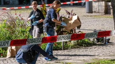 Der Hauptverdächtige nach der Tötung eines Mannes im Alten Botanischen Garten ist gefasst. (Foto: Peter Kneffel/dpa)