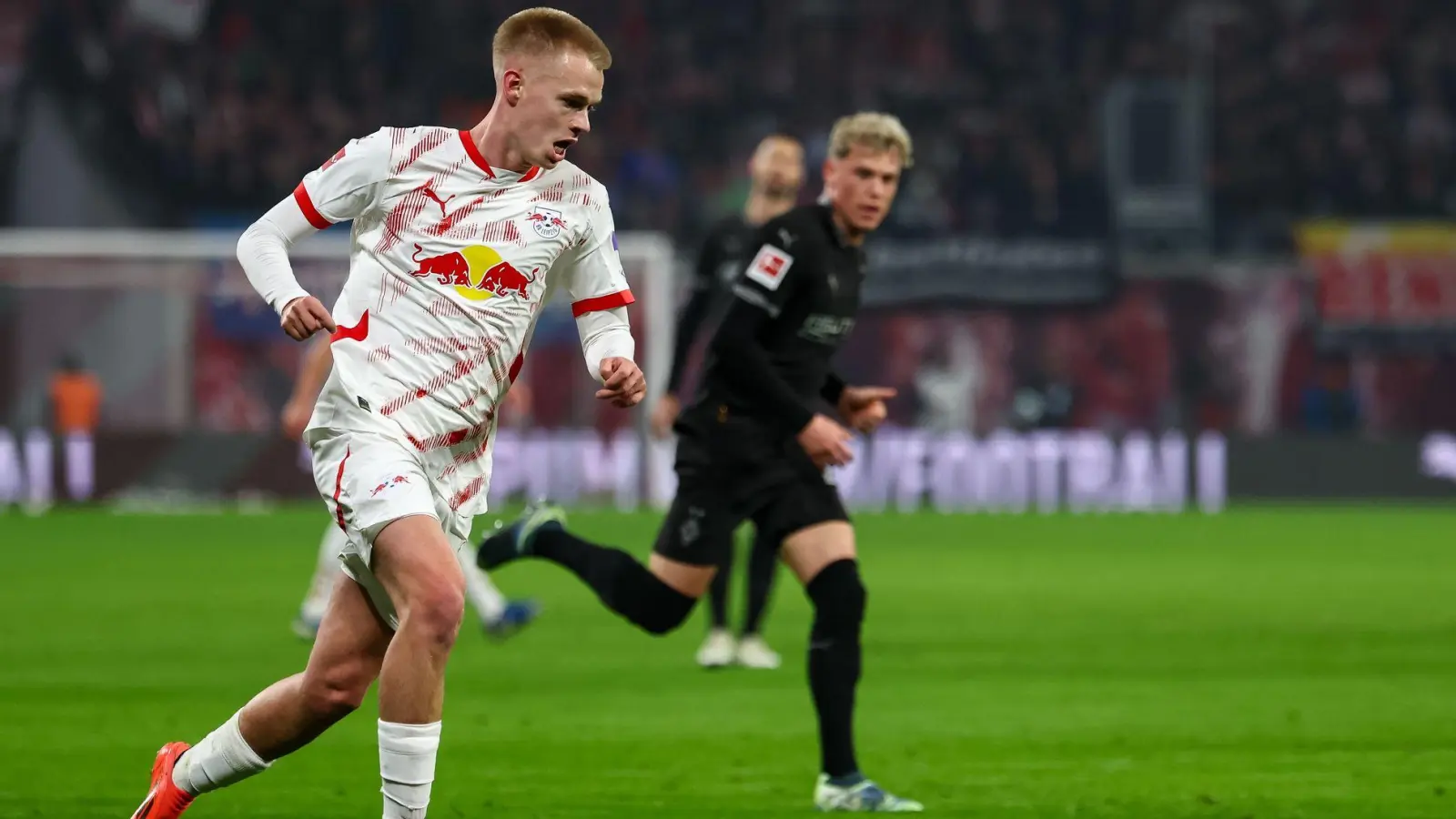 RB Leipzig hat Arthur Vermeeren (vorn) fest verpflichtet. (Foto: Jan Woitas/dpa)