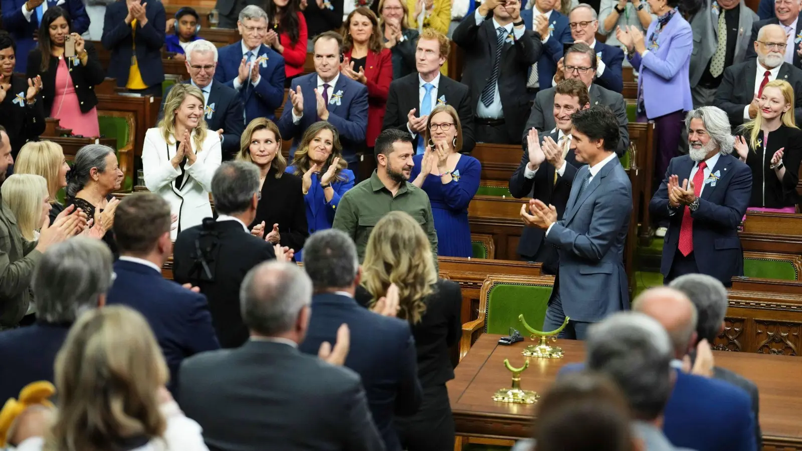 Es sei ein „sehr aufregender Tag für Kanada“, sagte Premierminister Trudeau. (Foto: Sean Kilpatrick/The Canadian Press/AP/dpa)