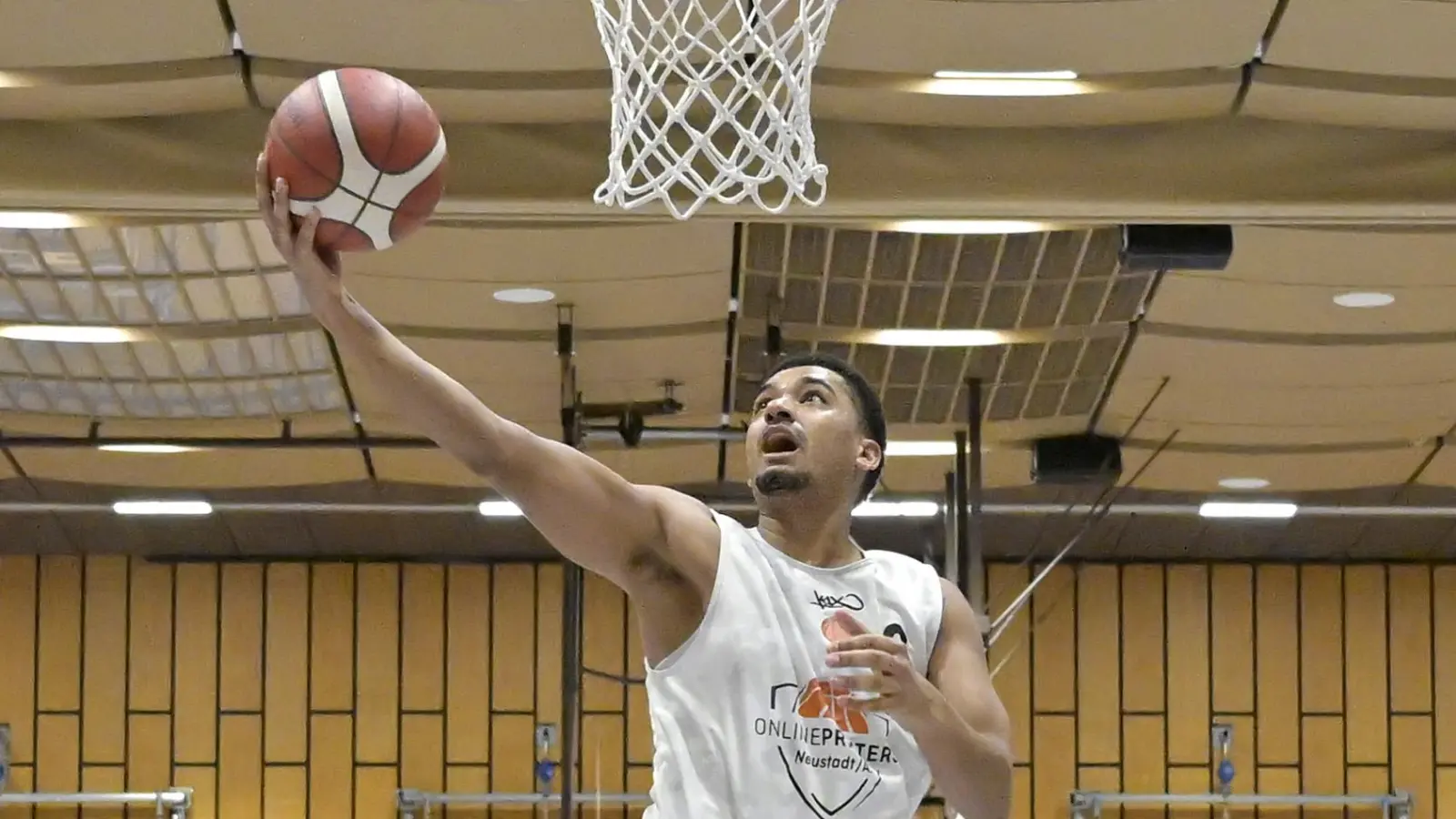 Mit 24 Punkten war Aaron Lachner im Hinspiel der überragende Punktesammler für Neustadt. Beim Rückspiel in Leipzig soll es ähnlich gut klappen. (Foto: Martin Rügner)