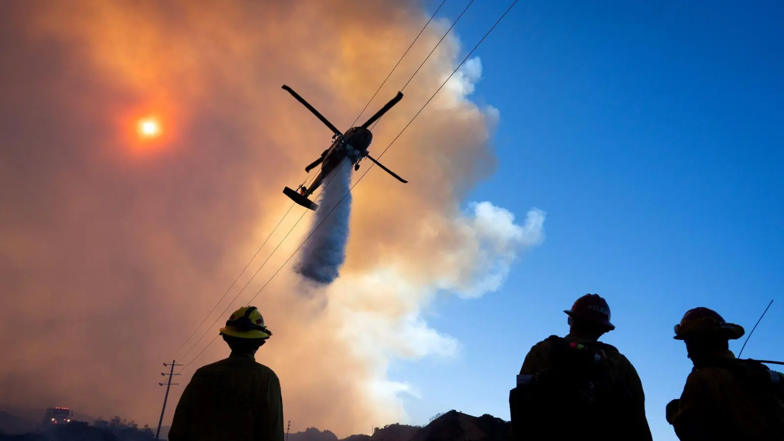 Noch ist kein Ende der heftigen Brände rund um Los Angeles in Sicht. (Foto aktuell) (Foto: Daniel A. Anderson/ZUMA Press Wire/dpa)