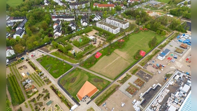 Das Gelände der Landesgartenschau. (Archivfoto) (Foto: Peter Kneffel/dpa)