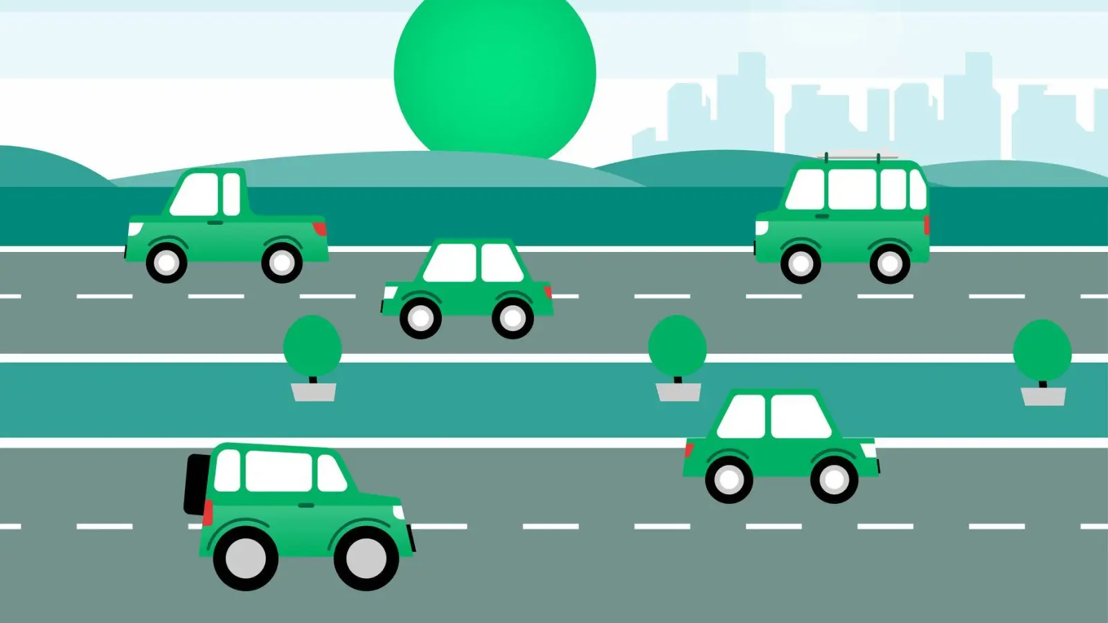 Gute Fahrt: Am kommenden Wochenende (22. bis 24. November) spielt der Reiseverkehr „keine große Rolle“, sodass nur eine geringe Staugefahr erwartet wird.  (Foto: dpa-infografik GmbH/dpa-tmn)