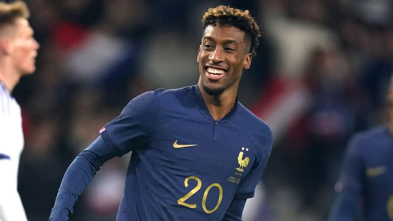 Kingsley Coman steht wieder im französischen Auswahlkader. (Foto: Adam Davy/PA Wire/dpa)