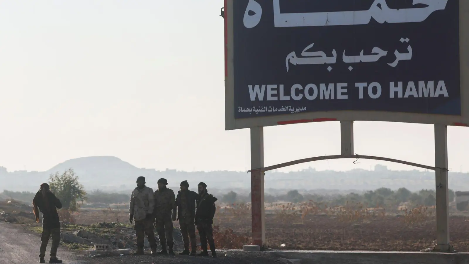 Die islamistischen Rebellen haben sich bis nach Hama vorgekämpft. (Archivbild) (Foto: Ghaith Alsayed/AP/dpa)