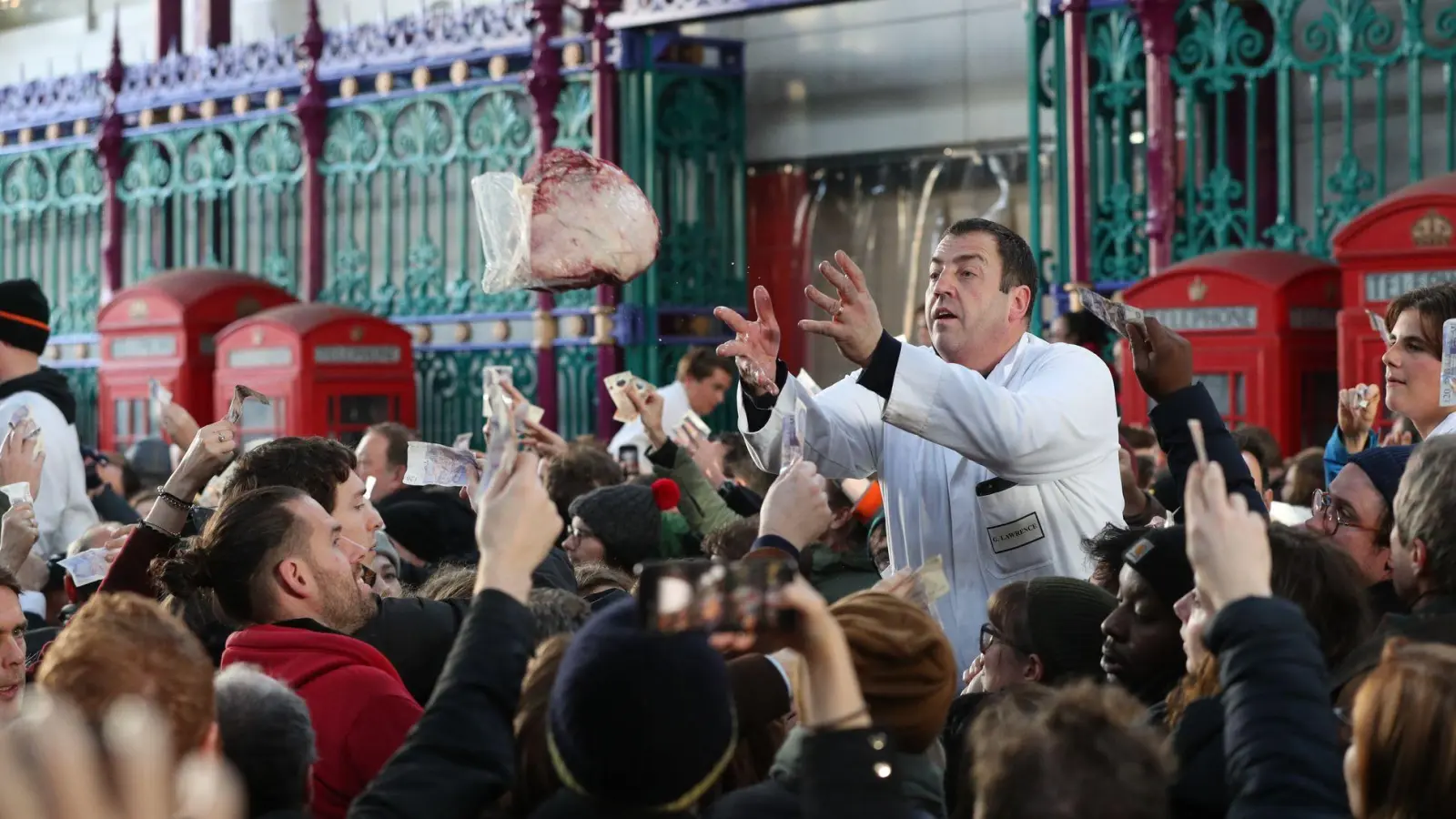 Der Smithfield Market ist einer von Londons historischen Orten. (Foto: Jonathan Brady/PA Wire/dpa)