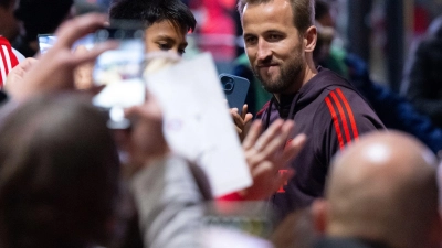 Harry Kane steht im Fokus. (Foto: Sven Hoppe/dpa)