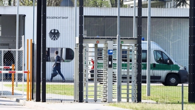 Außenstelle des Bundesgerichtshof (BGH) in Karlsruhe. Hier sitzt der Tatverdächtige in Untersuchungshaft. (Foto: Uli Deck/dpa)