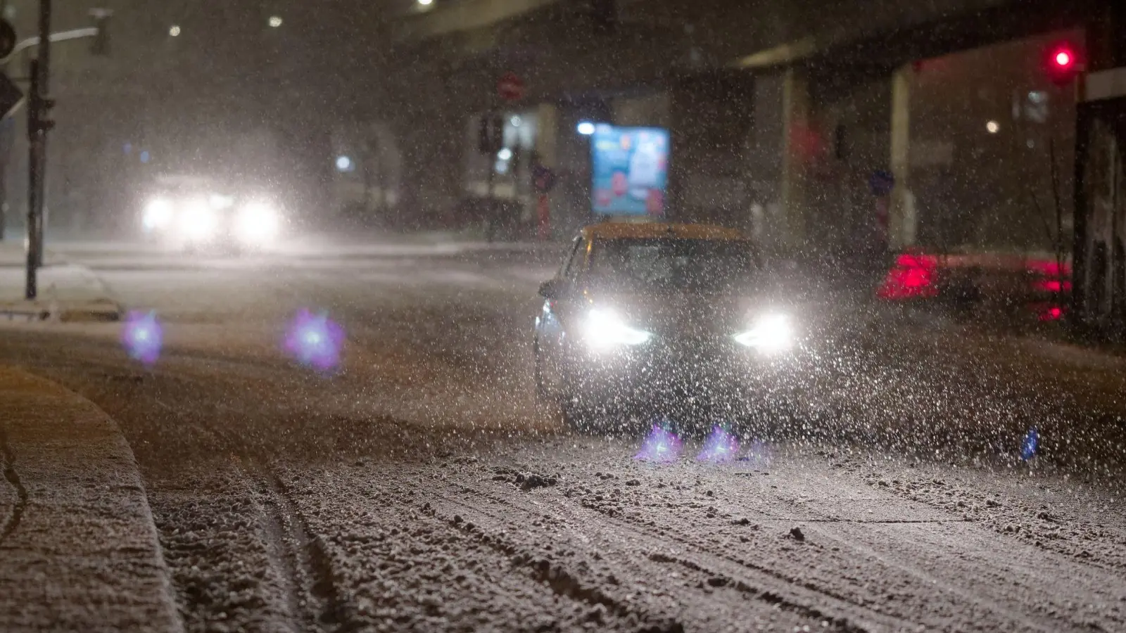 In Nordrhein-Westfalen und anderen Bundesländern wird für Donnerstag Neuschnee erwartet. (Foto: Henning Kaiser/dpa)