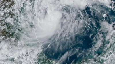 „Milton“ wird laut Vorhersagen voraussichtlich Mitte der Woche als Hurrikan an Floridas Westküste auf Land treffen. (Foto: Uncredited/National Oceanic and Atmospheric Administration via AP/dpa)