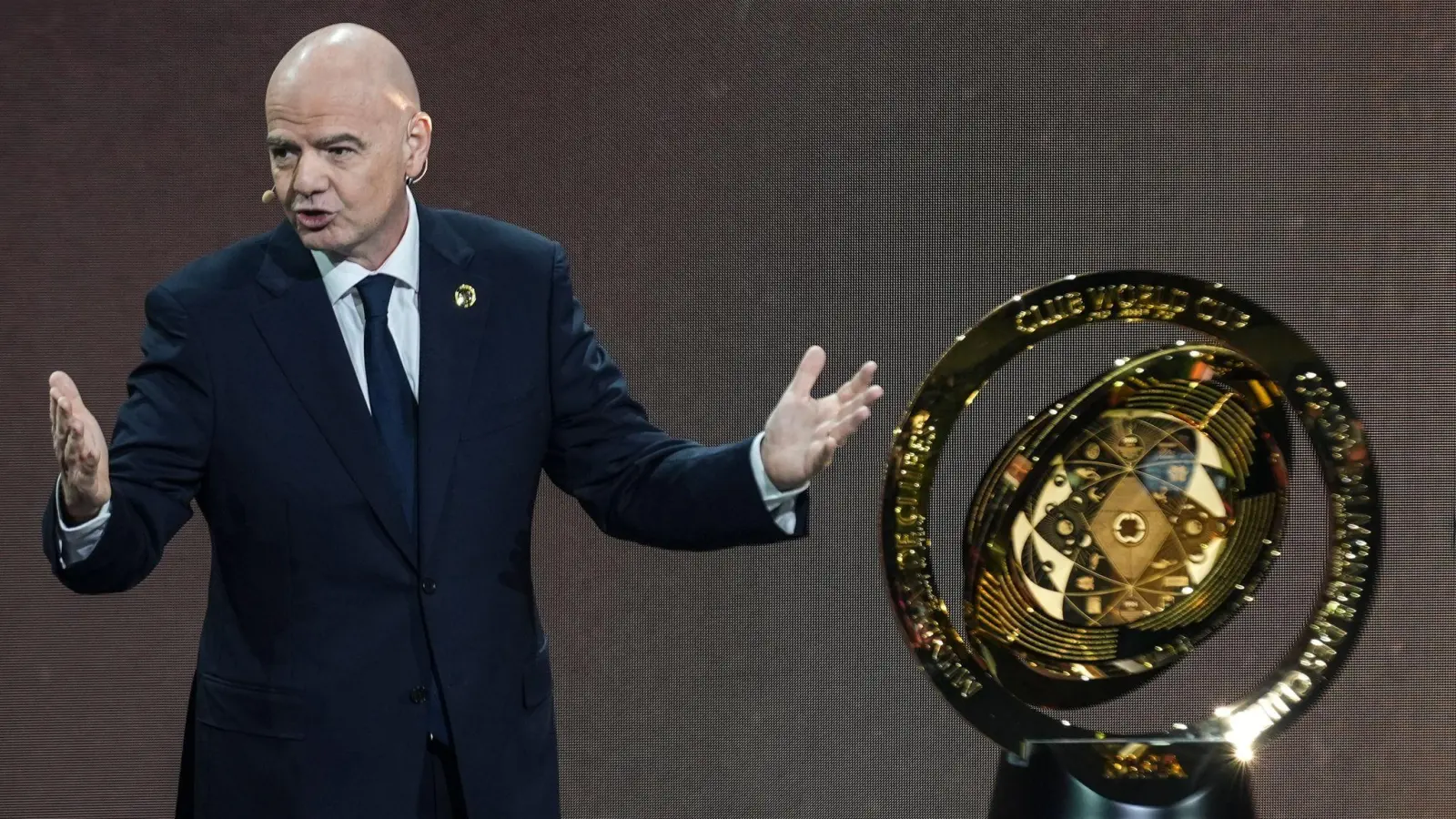 Die Club-WM ist für FIFA-Präsident Gianni Infantino von großer Bedeutung. (Foto: Rebecca Blackwell/AP/dpa)