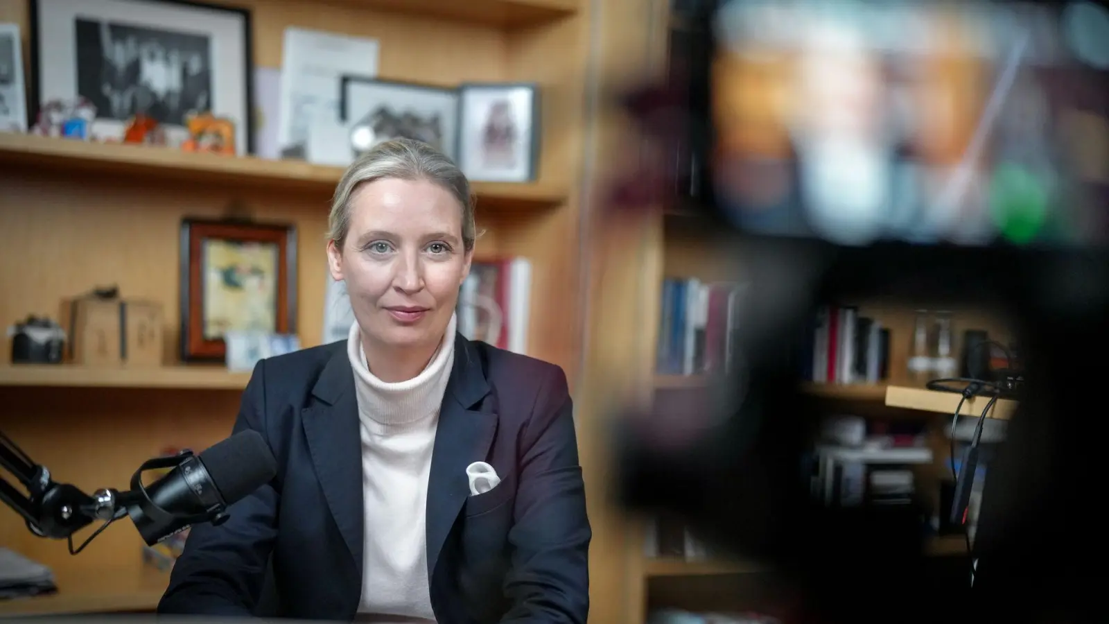 Was bleibt vom Talk Weidel (Foto: Kay Nietfeld/dpa-POOL/dpa)