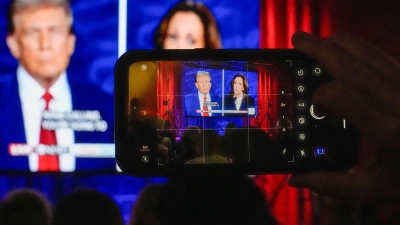 Fünf in einem Vergewaltigungsfall zu Unrecht verurteilte und später entlastete Männer fühlten sich von Donald Trump während der TV-Debatte verleumdet. (Archivbild) (Foto: Morry Gash/AP/dpa)