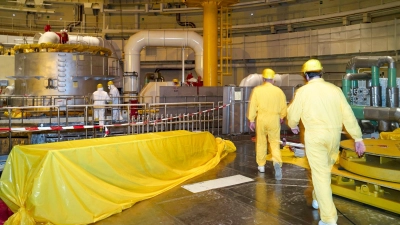 Blick in das tschechische Atomkraftwerk Temelin: Tschechien setzt weiter auf Atomkraft und will neue Reaktorblöcke bauen. (Archivbild) (Foto: Michael Heitmann/dpa)