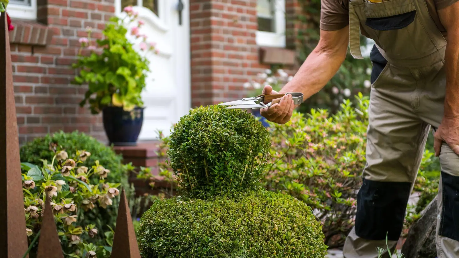 Ob Beete pflegen, Rasen mähen oder Hecke schneiden: Kosten für professionelle Gartenhilfe können die Steuerlast senken. (Foto: Benjamin Nolte/dpa-tmn)