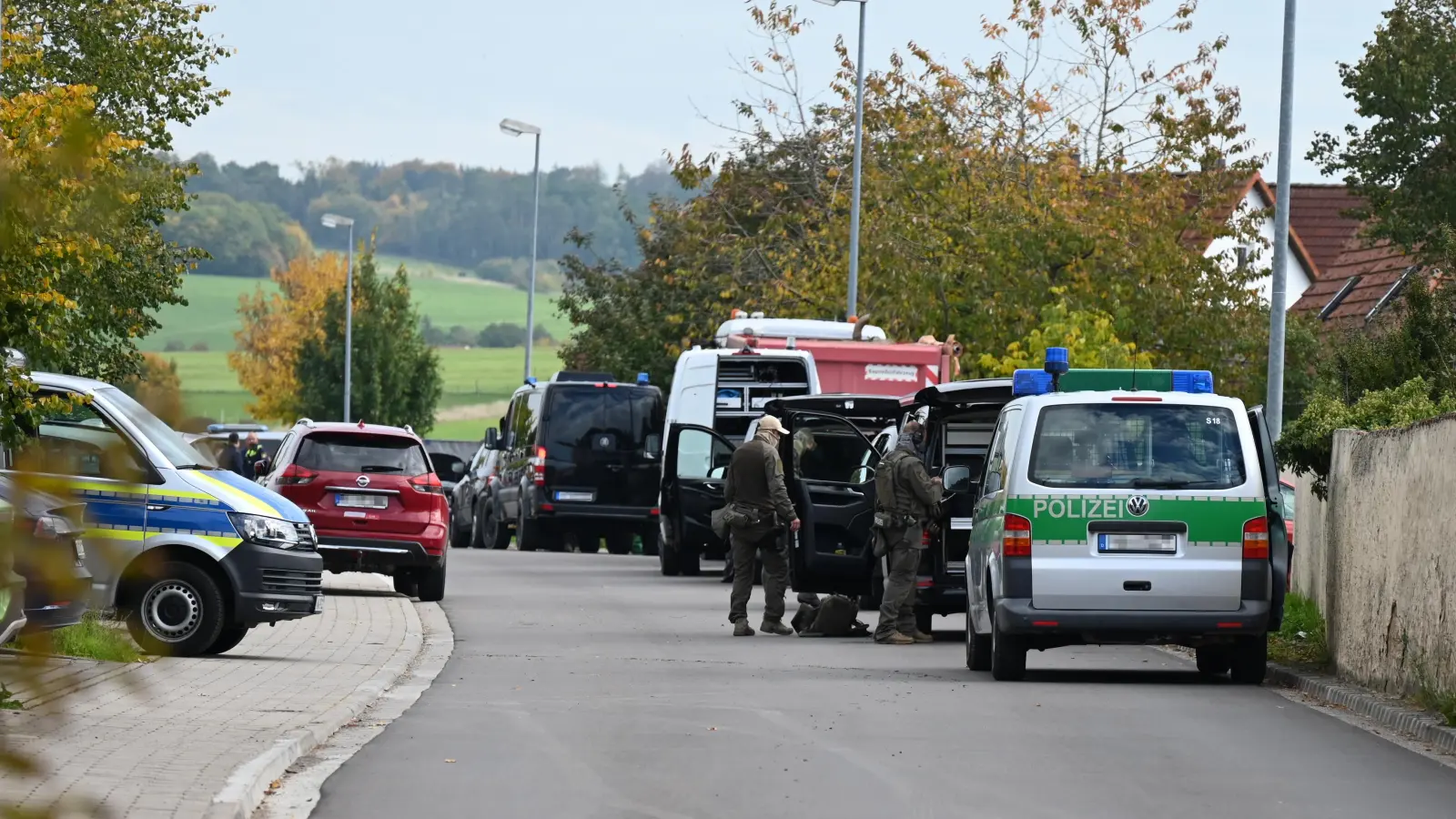 Ein aufsehenerregendes Verbrechen im Jahr 2022 war der Mord in Weiltingen. (Archivbild: Manfred Blendinger)