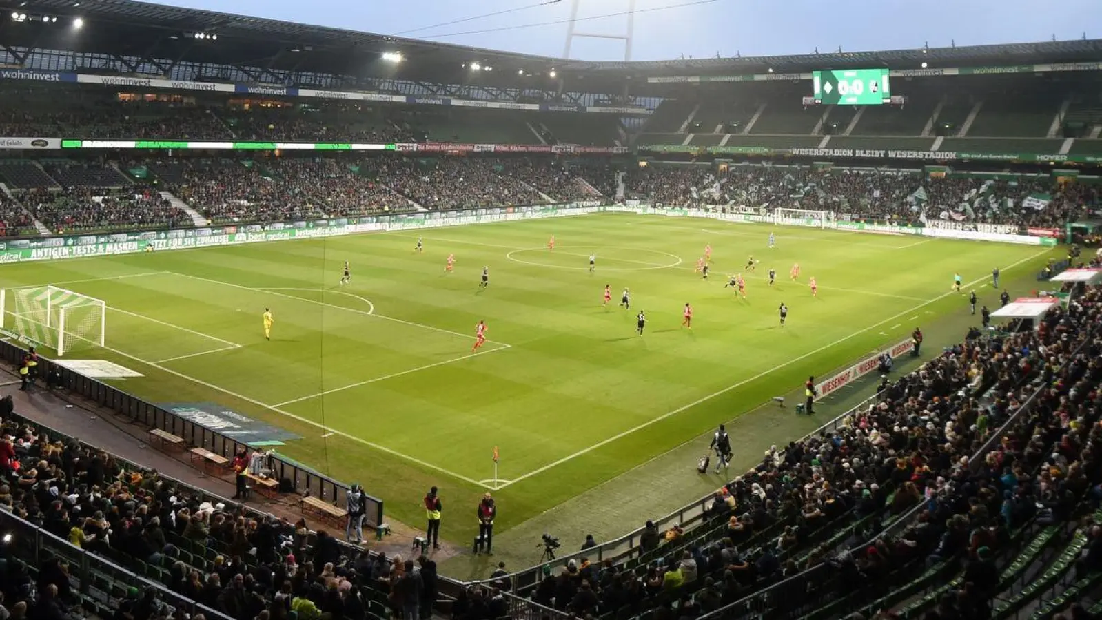 Werder sucht für das Weserstadion einen neuen Namensgeber. (Foto: Carmen Jaspersen/dpa)