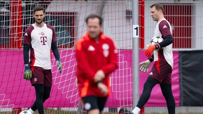 Torwart Sven Ulreich (l) hat sich im Ton vergriffen und wird für ein Spiel gesperrt. (Foto: Sven Hoppe/dpa)