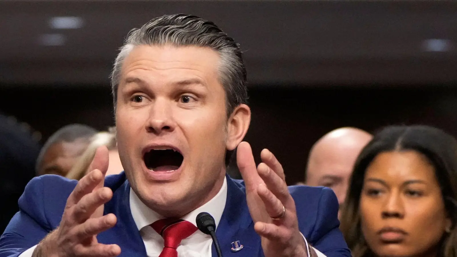 Pete Hegseth soll Verteidigungsminister werden. (Archivbild) (Foto: Alex Brandon/AP/dpa)